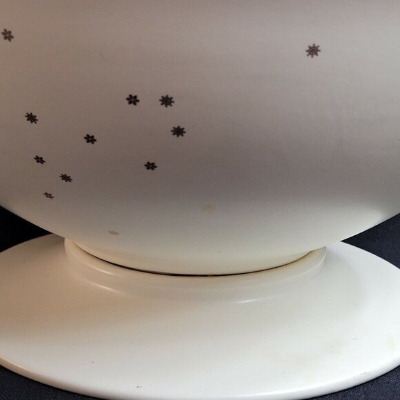 Thomas O'Brien Snow Leaf Pedestal Bowl - Picture 4 of 8